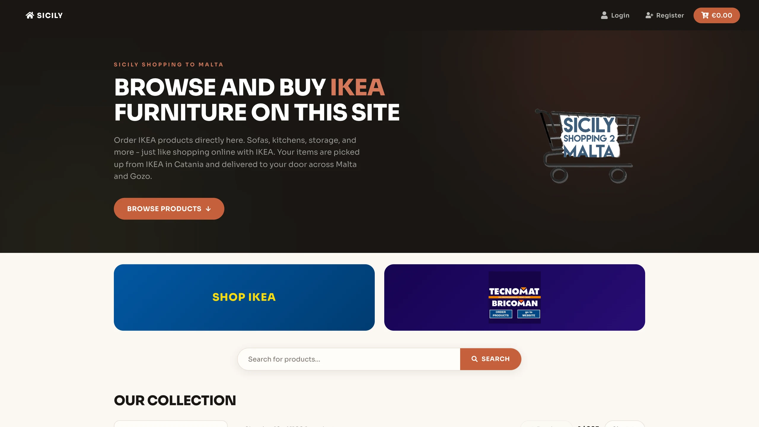 Sicily Shopping to Malta: Cross-Border E-Commerce
