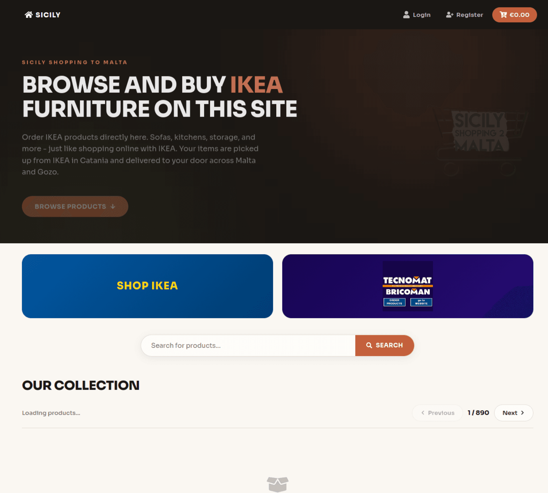 Sicily Shopping to Malta: Cross-Border E-Commerce