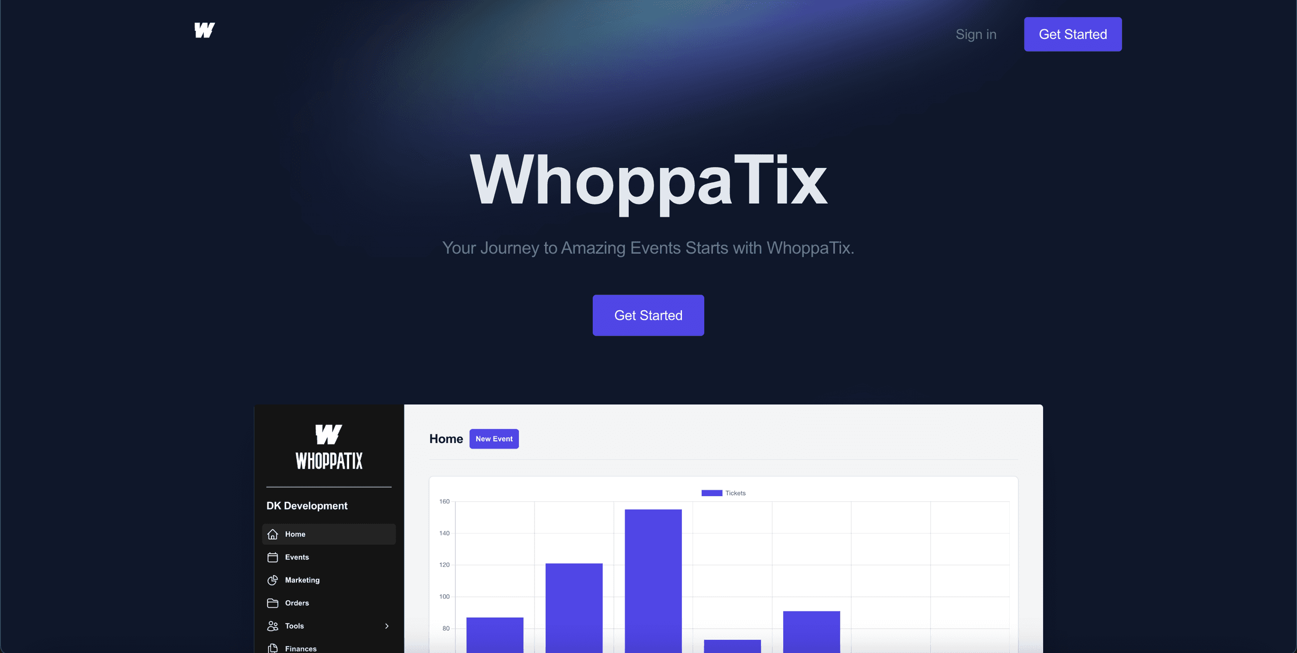 WhoppaTix: Event Ticketing Platform